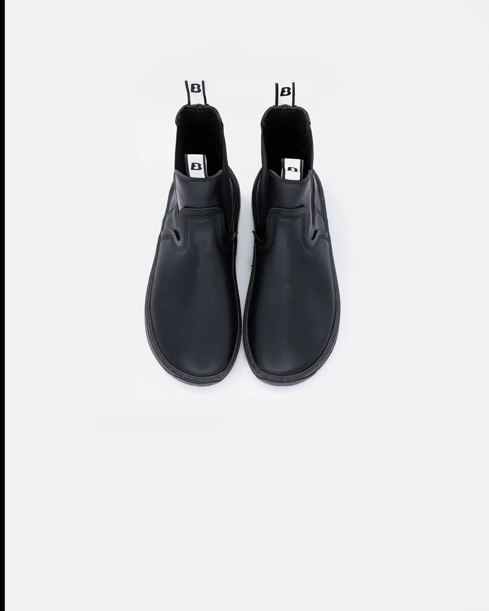 Black Chelsea Barefoot Boots - Senses