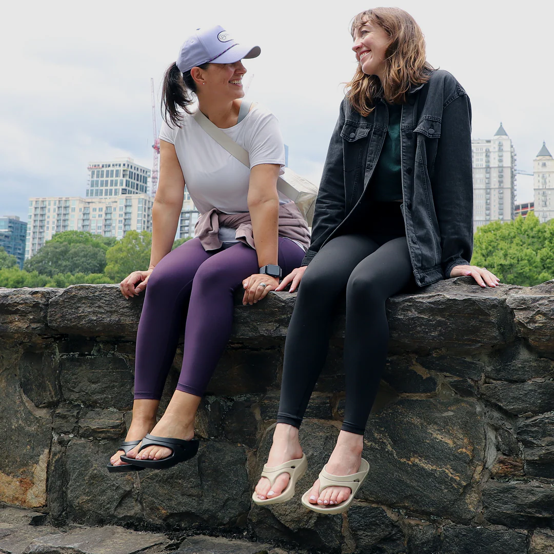 Recovery Flip Flop, Cool Your Jets Black