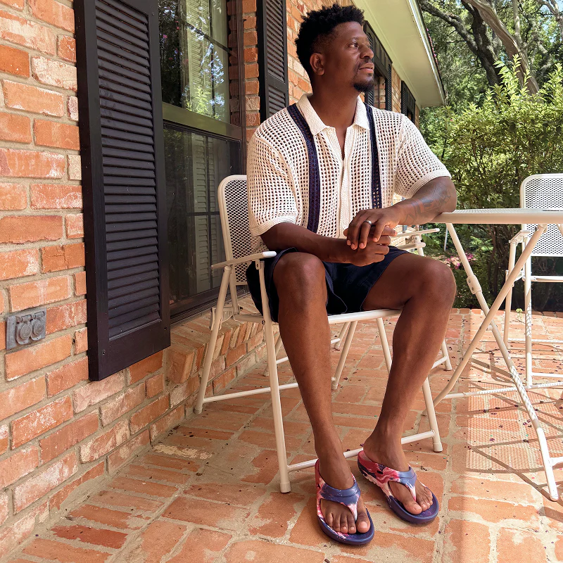 Recovery Flip Flop, USA Marble