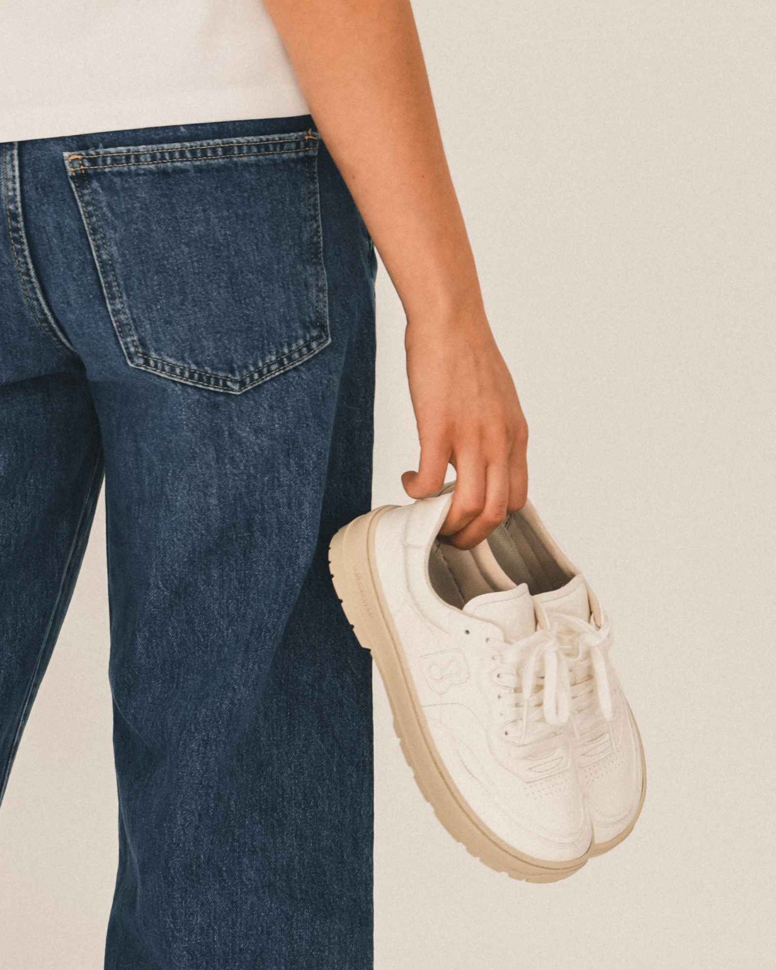 Off White Barefoot Sneakers - Purpose