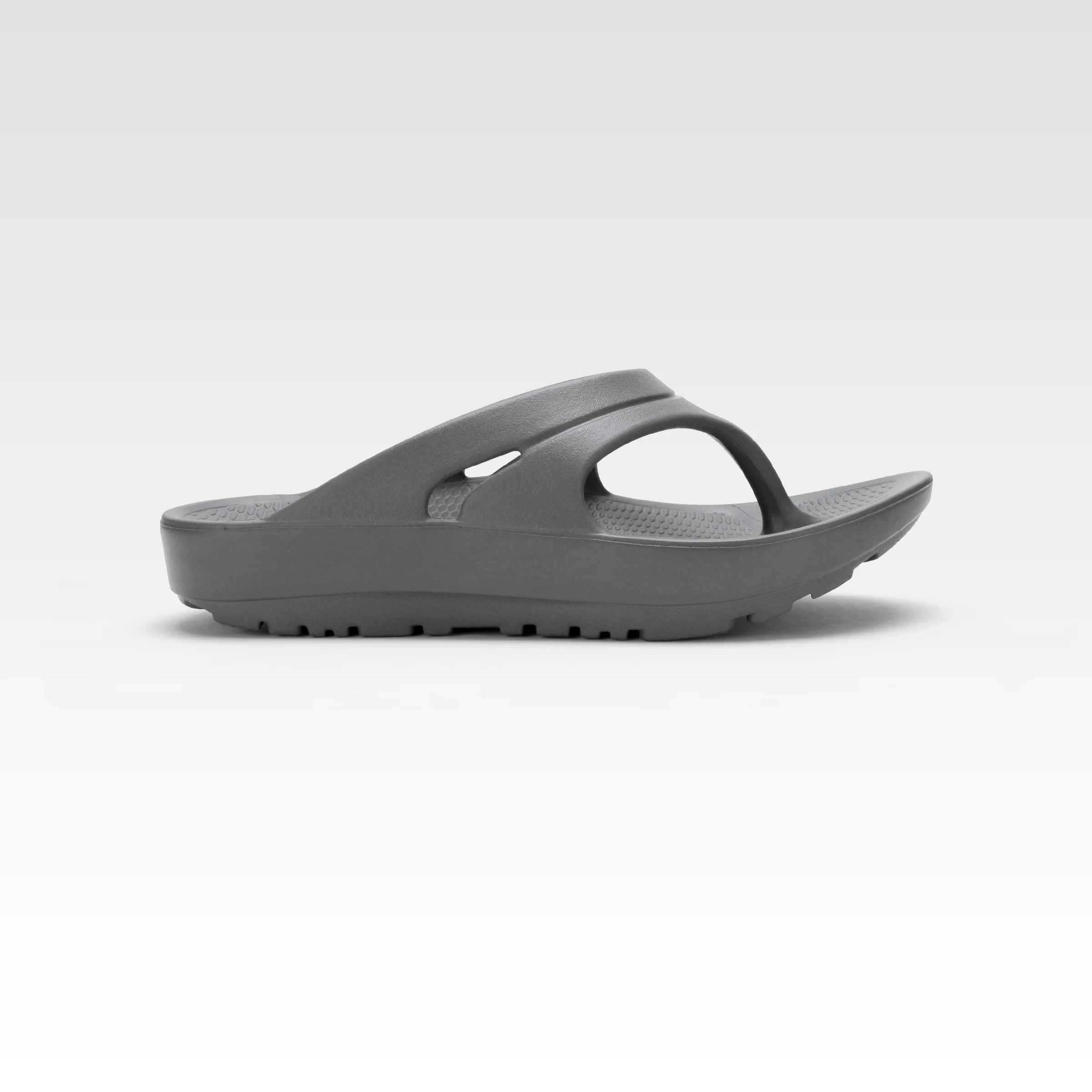 Youth Recovery Flip Flop, Balanced Fog Gray
