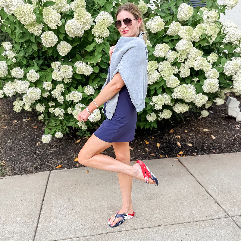 Recovery Flip Flop, USA Marble